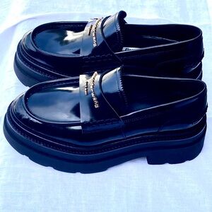 NWOT ALEXANDER WANG “CARTER” PLATFORM LOAFERS SIZE 39